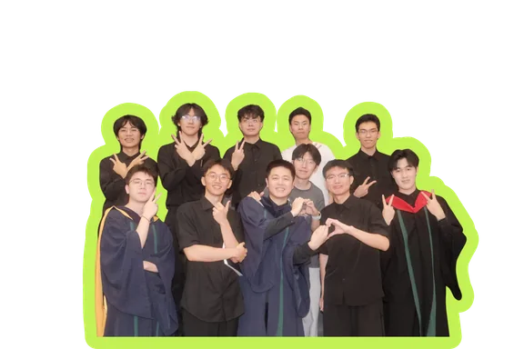 男低音声部成员合影