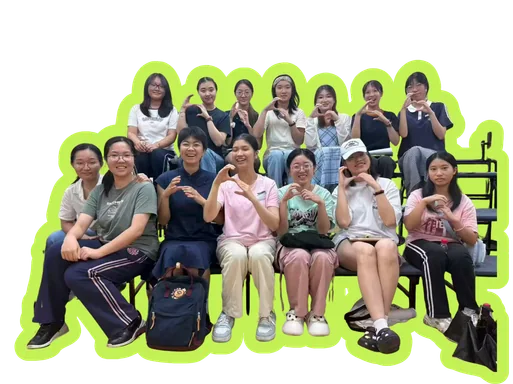 女高音声部成员合影
